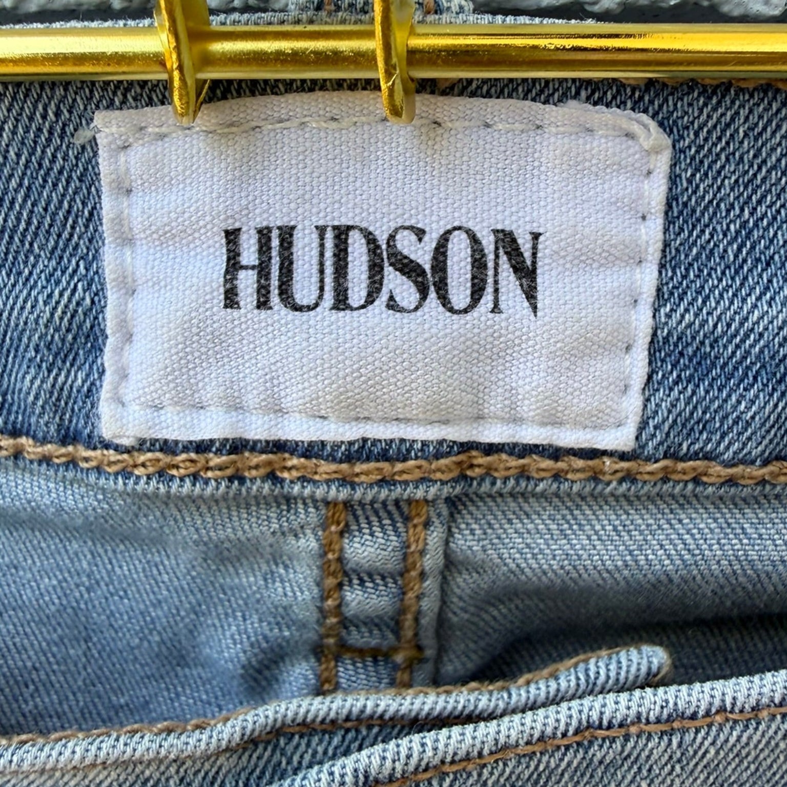Hudson Rosalie Mid-Rise Raw Hem Jeans Size 31