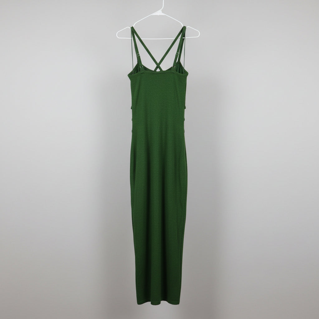 Mable Green Knit Midi Dress Size S NWT | Women's Sleeveless Knit Dress