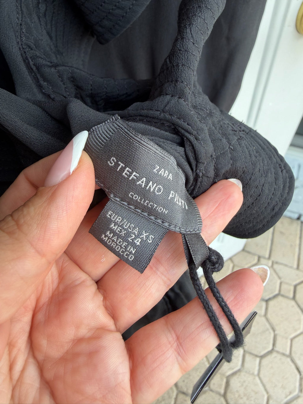 Zara x Stefano Pilati Black Ruffle Romper Size XS NWT | Women's Designer Romper
