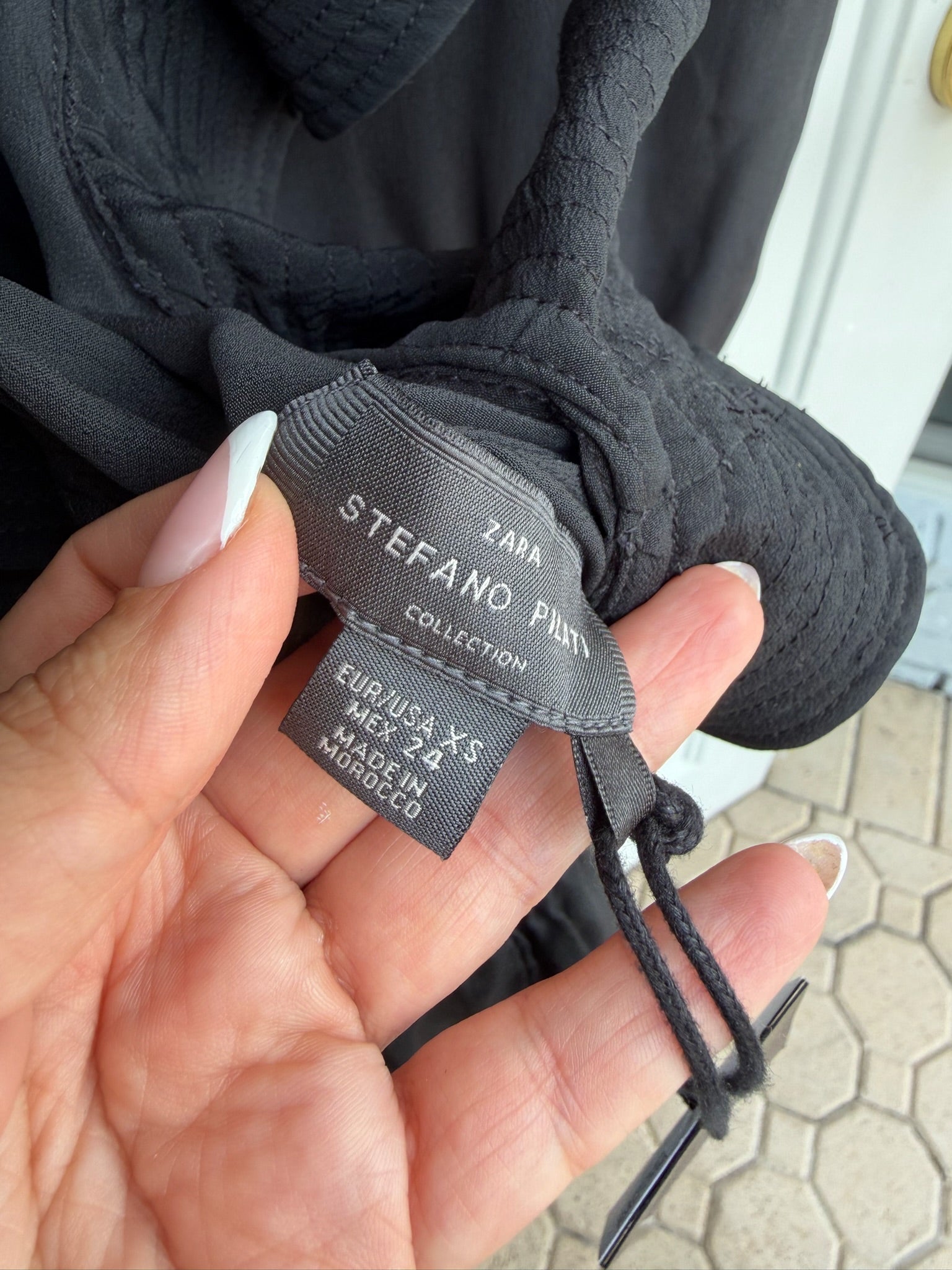 Zara x Stefano Pilati Black Ruffle Romper Size XS NWT | Women's Designer Romper
