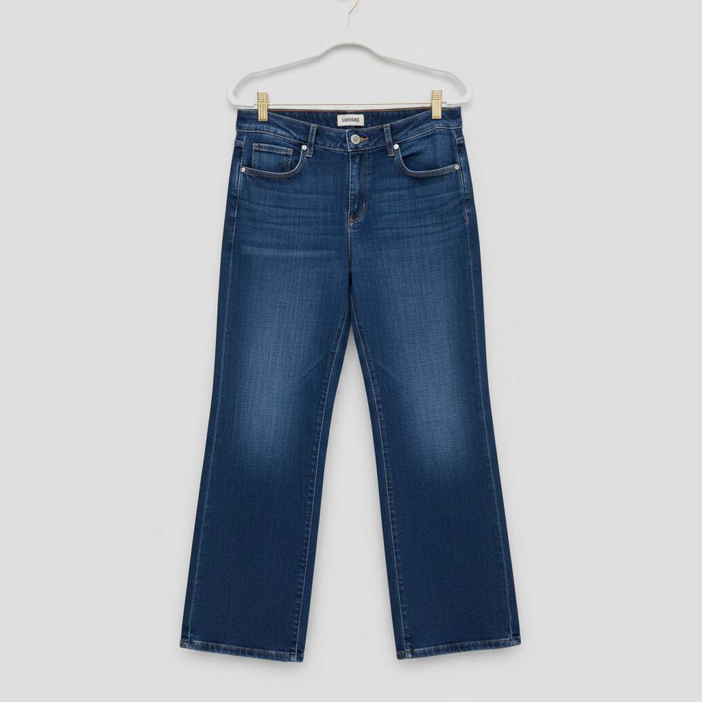 L'Agence Joanne Low-Rise Wide Leg Jeans Size 27 me