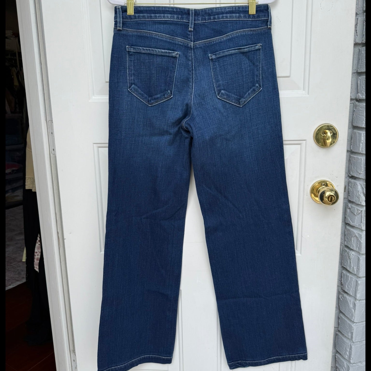 L'Agence Joanne Low-Rise Wide Leg Jeans Size 27 me