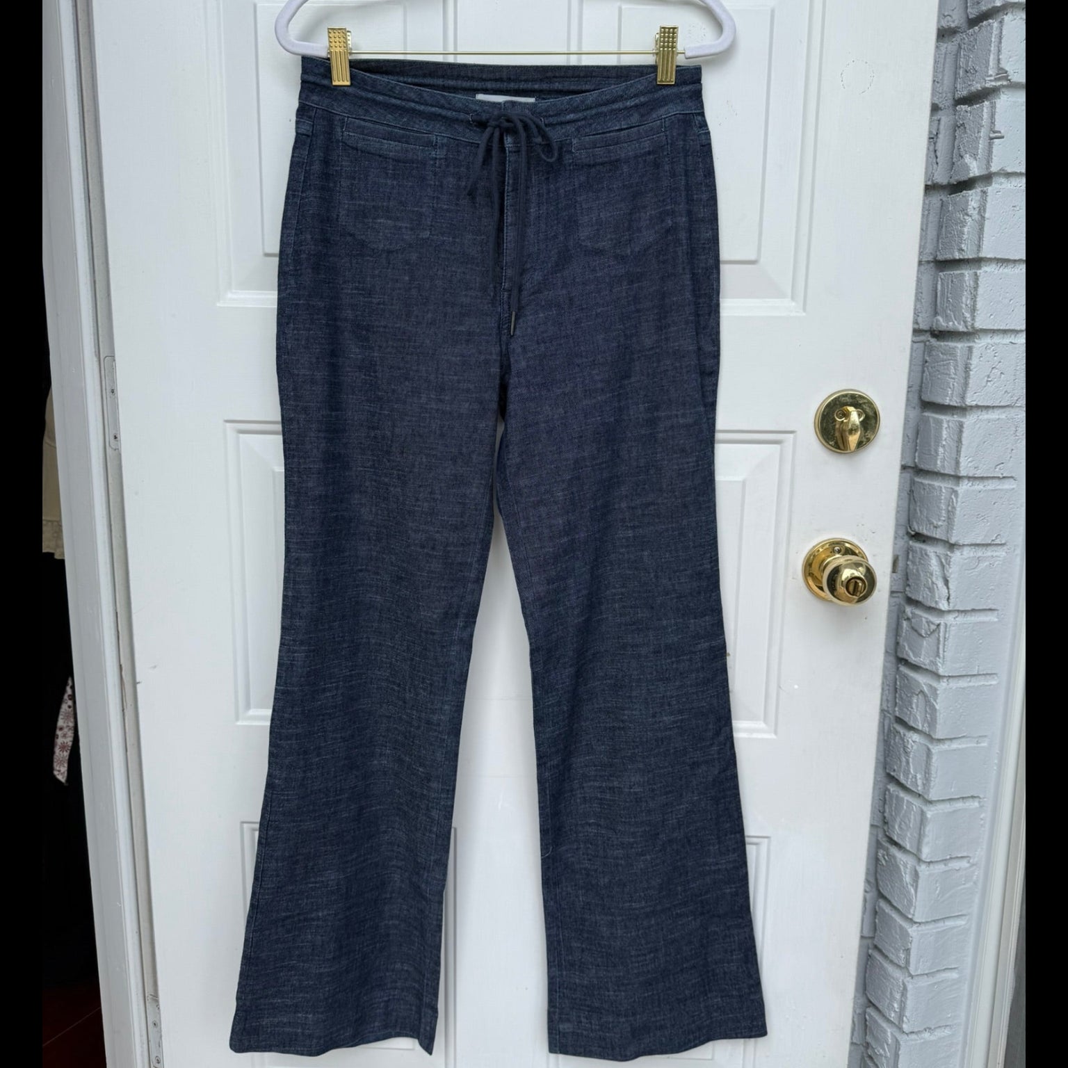 Level 99 Drawstring Wide-Leg Jeans Size 27