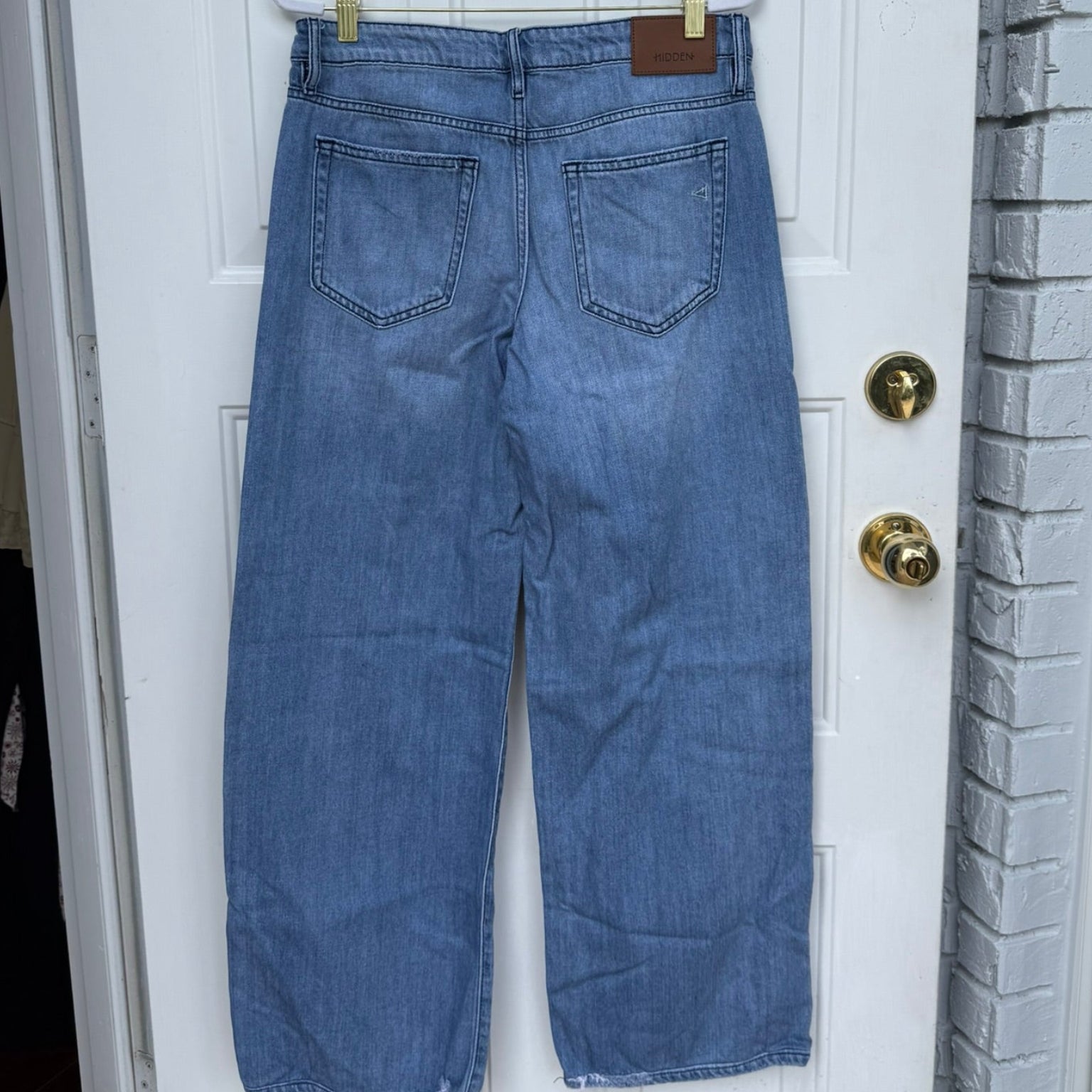 Hidden Los Angeles Mid-Rise Wide-Leg Jeans Size 26