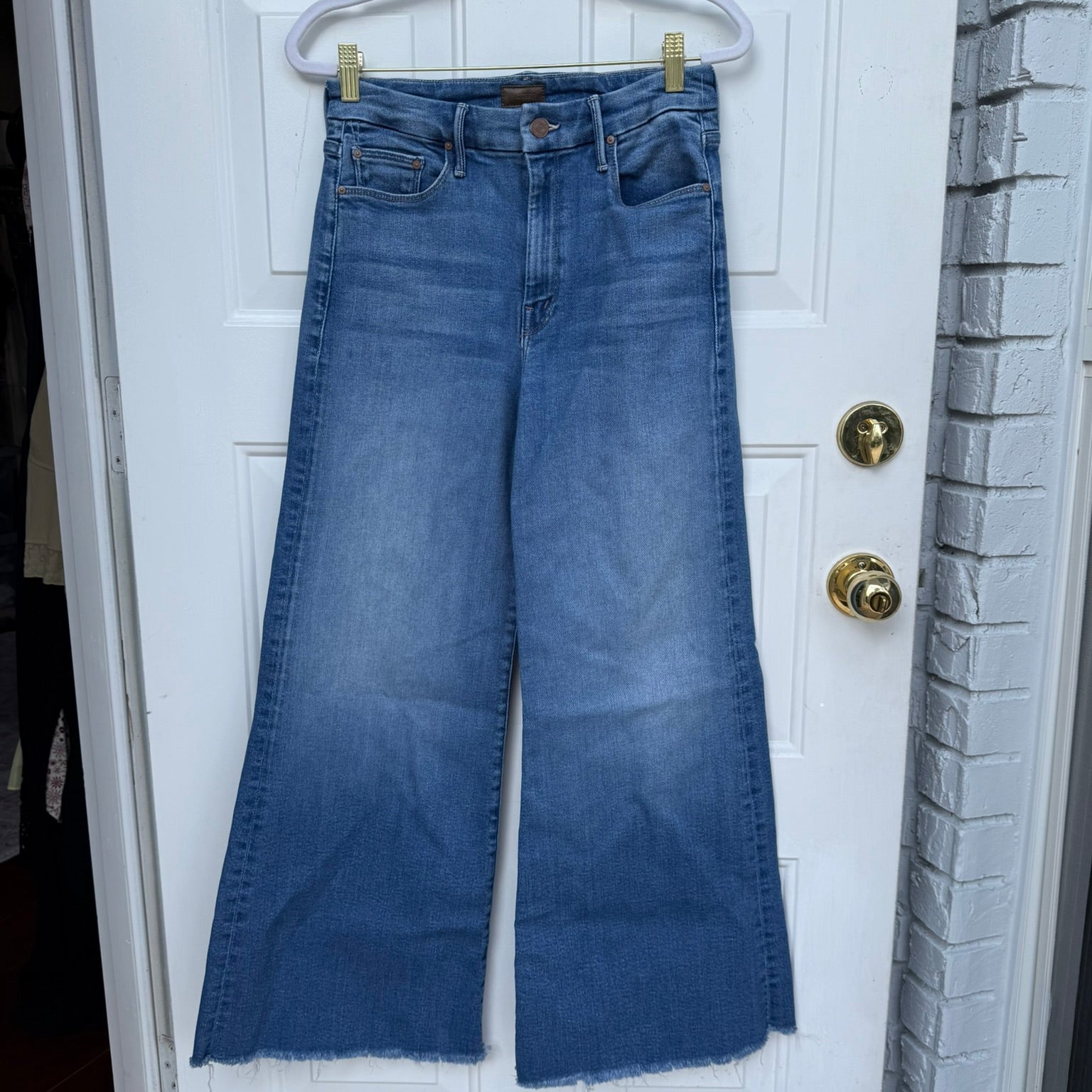 Mother The Roller Fray Jeans Size 26