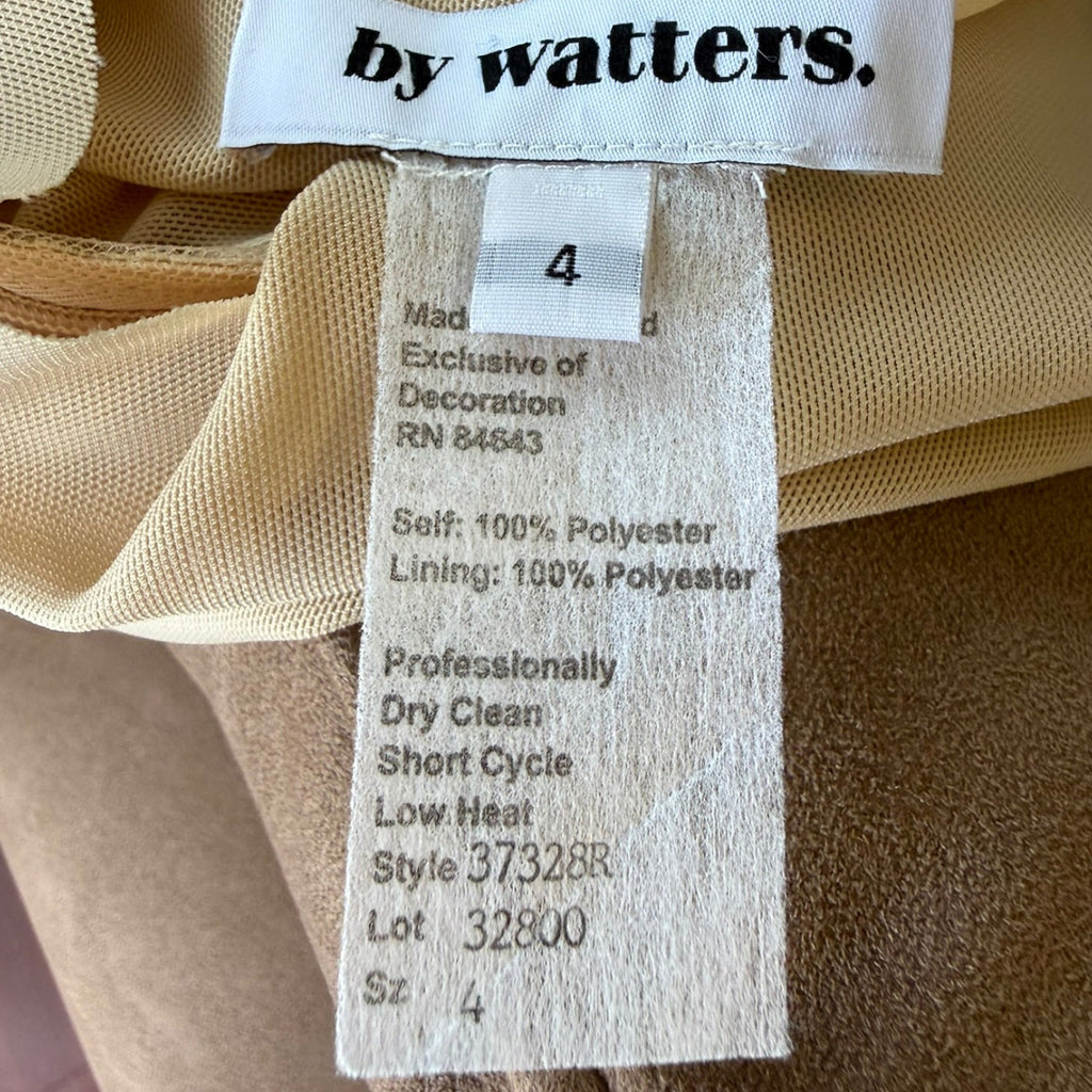 by Watters Illusion Pearl Bodysuit Size 4