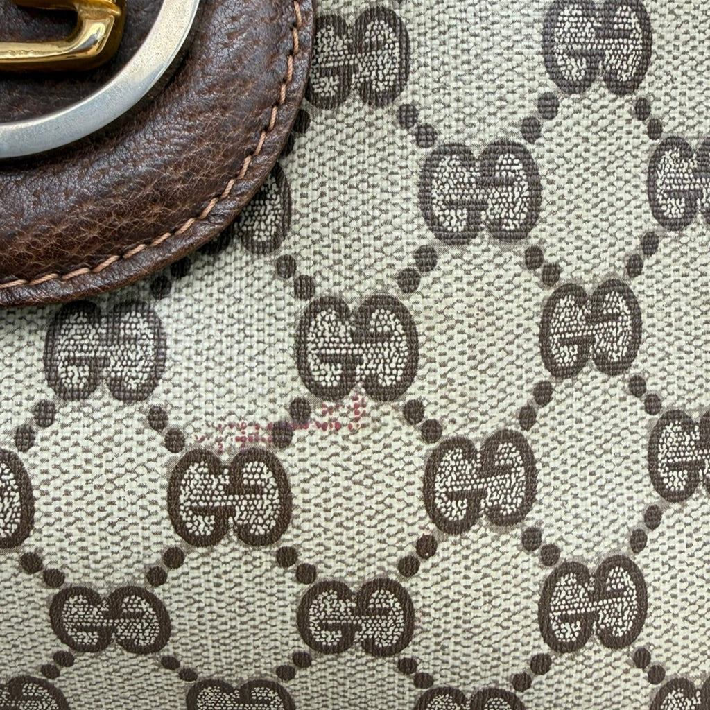 Vintage Gucci GG Monogram Shoulder Bag
