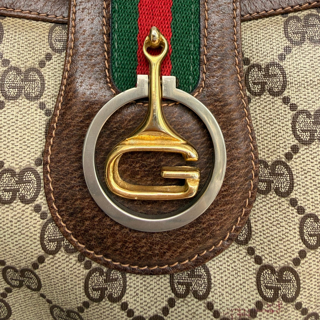 Vintage Gucci GG Monogram Shoulder Bag