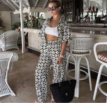 Zara Graphic Print Coordinated Set Size Small