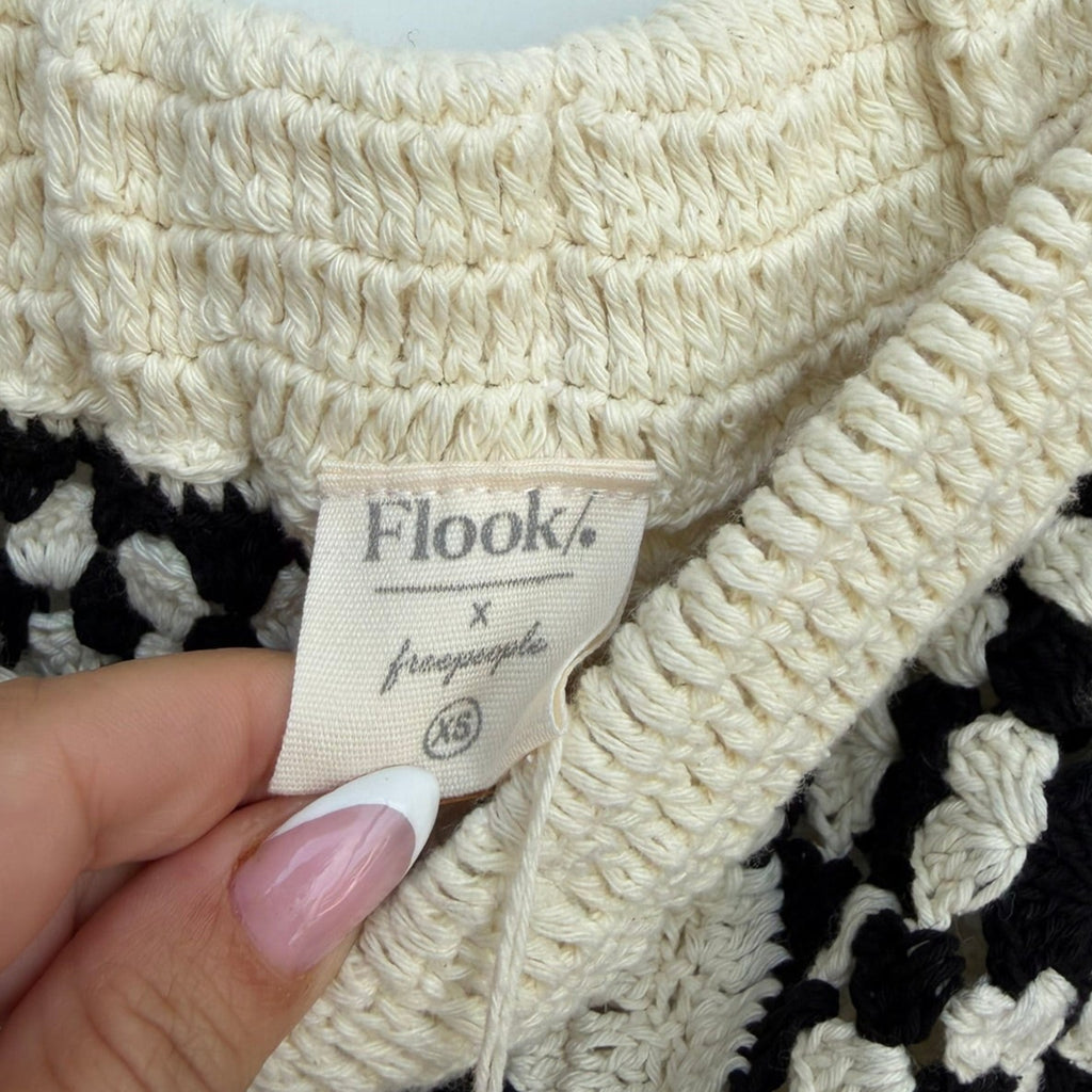 Flook x Free People Crochet Shorts Size XS NWT | Women's Boho Shorts