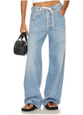 Citizens of Humanity Drawstring Straight Jeans Size 25 | Women's Designer Denim