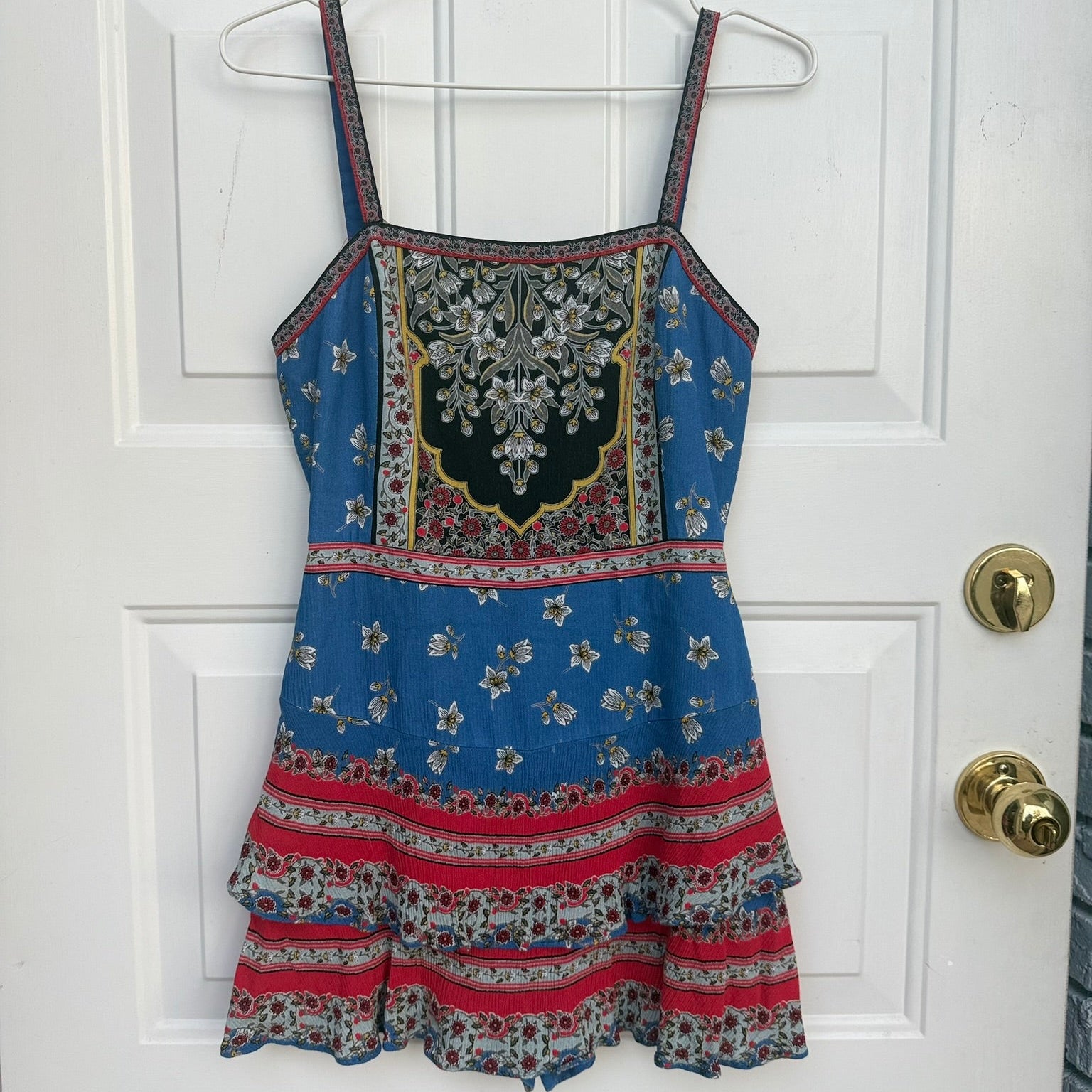 Alice & Olivia Floral Print Romper Size 0