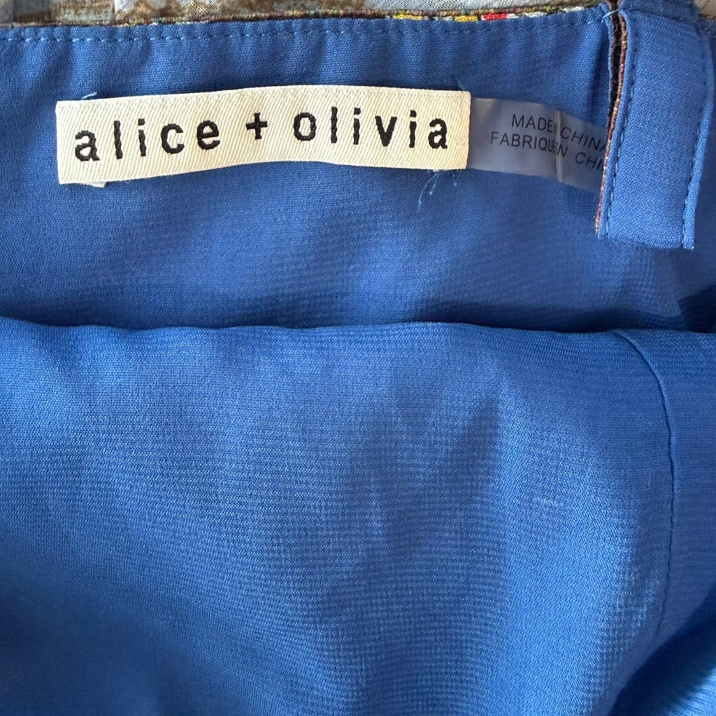 Alice & Olivia Floral Print Romper Size 0