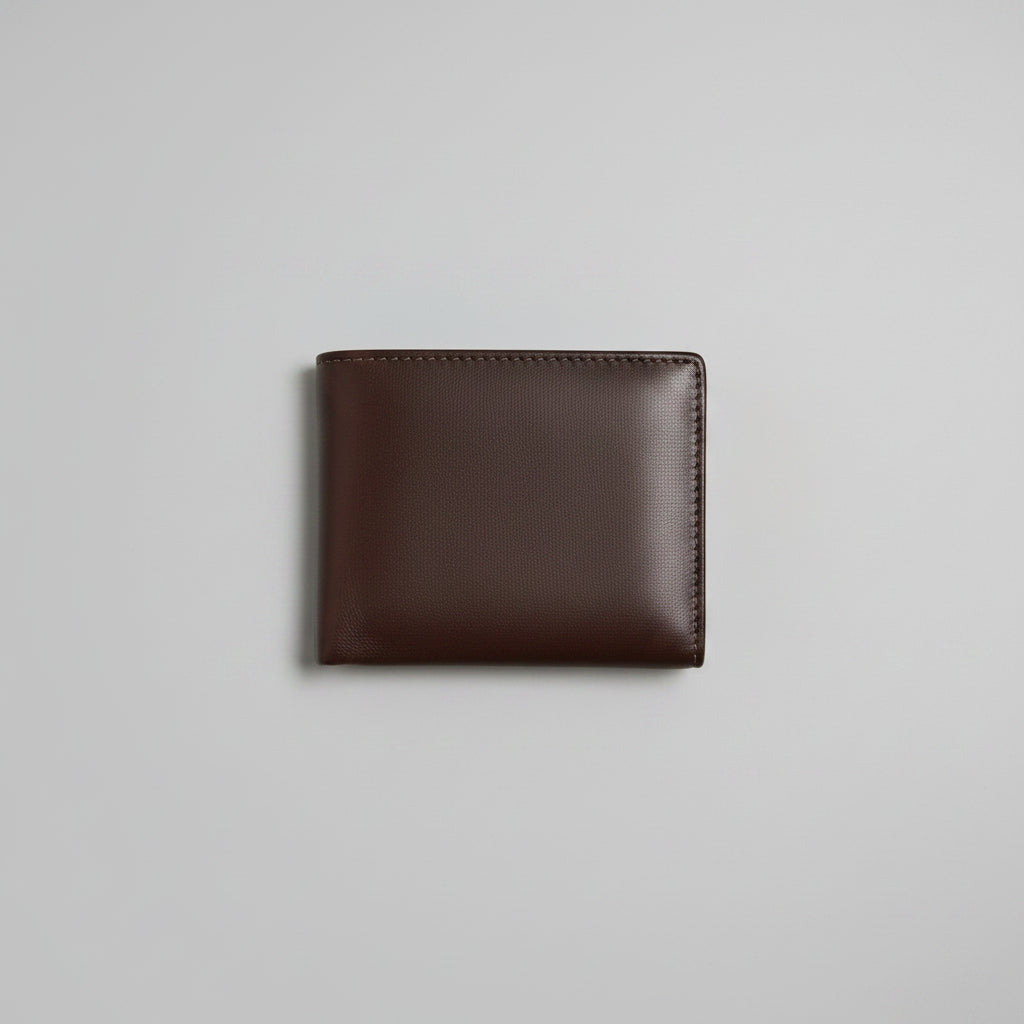 Coach Eliza Small Brown Leather Snap Wallet