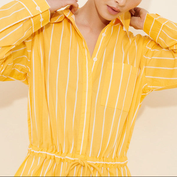 Pistola Amelie Papaya Stripe Romper Size XS