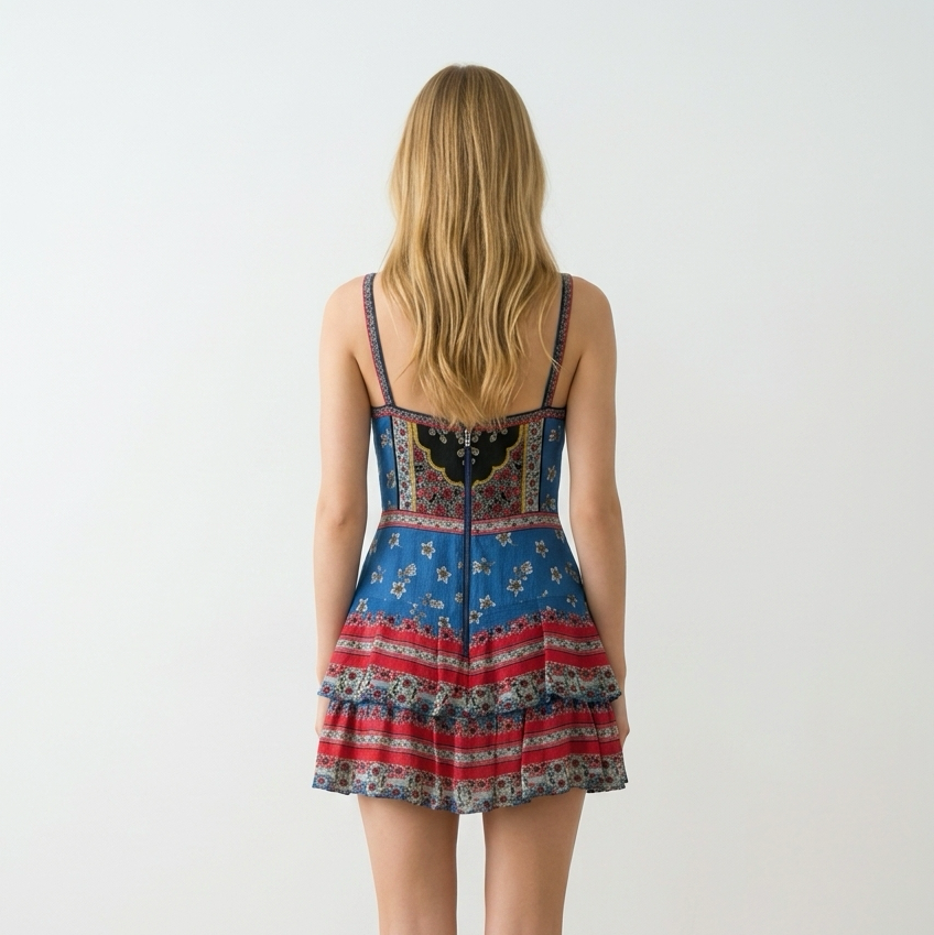 Alice & Olivia Floral Print Romper Size 0