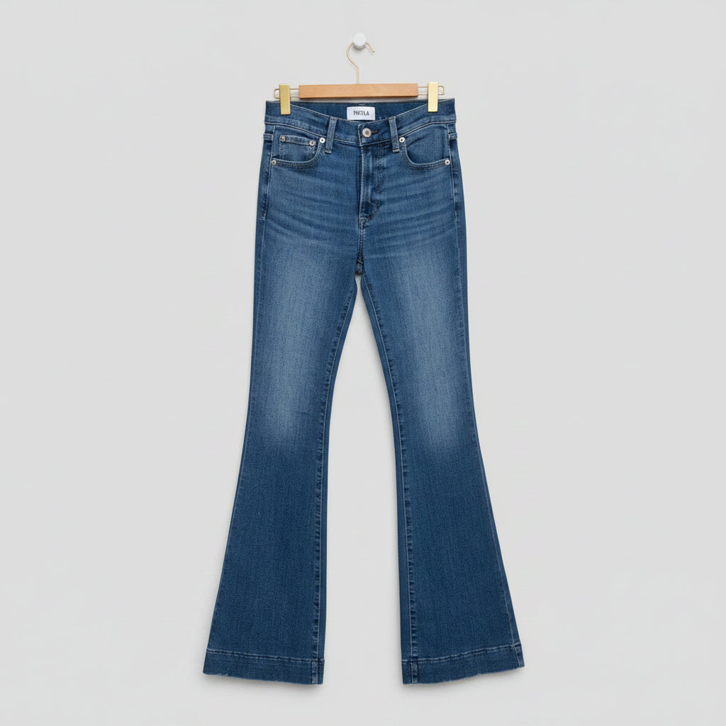 Pistola Retro High Rise Flare Jeans Size 24 | Women's Designer Denim