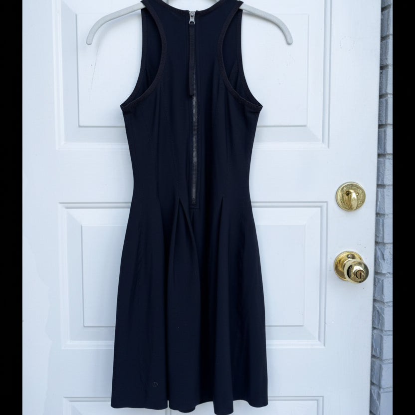 Lululemon Here To There Dress Size 6- Black