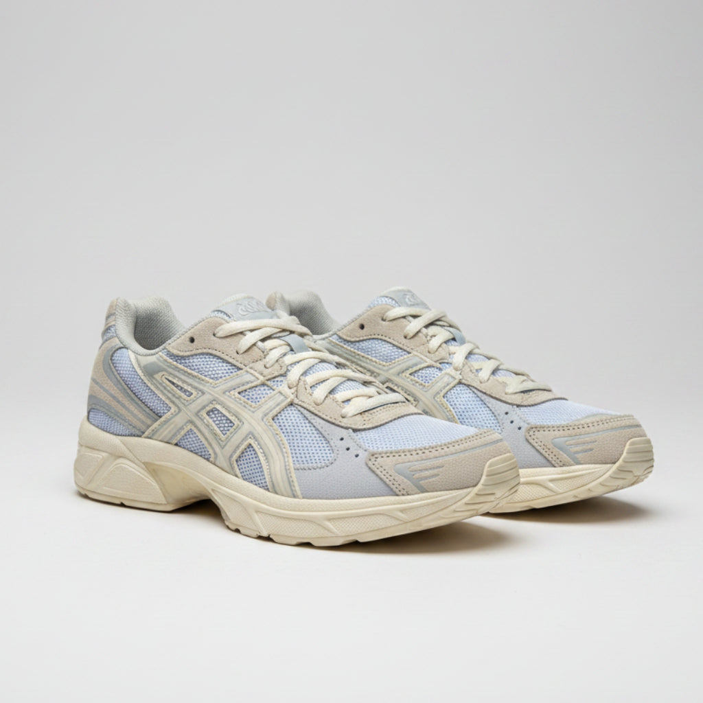 ASICS GEL-NYC Cream White Sneakers Size 8 | Women's Lifestyle Running Shoes