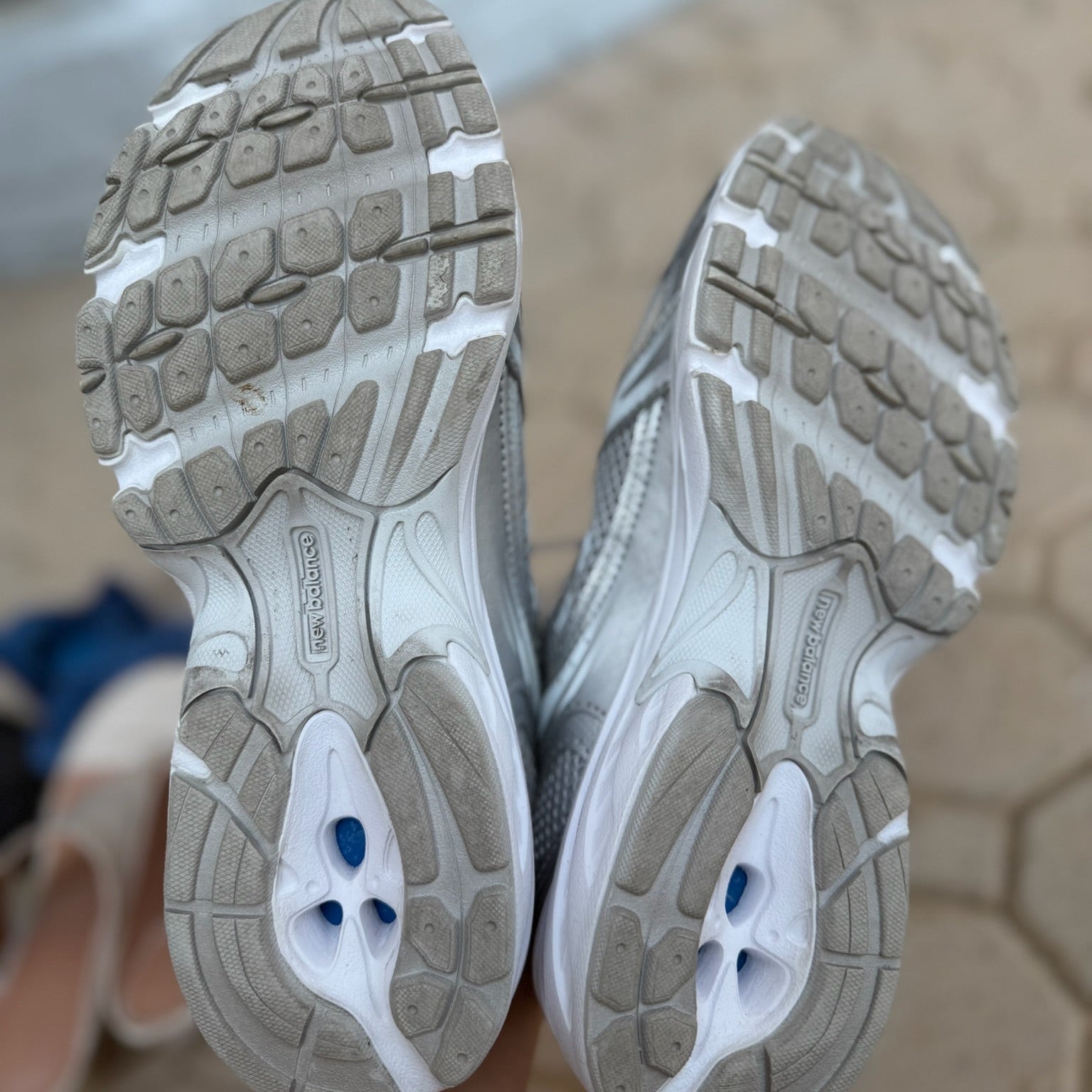 New Balance 530 Silver Metallic Sneakers Size 8 | Women's Retro Running Shoes