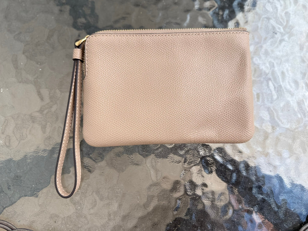 Coach Corner Zip Wristlet