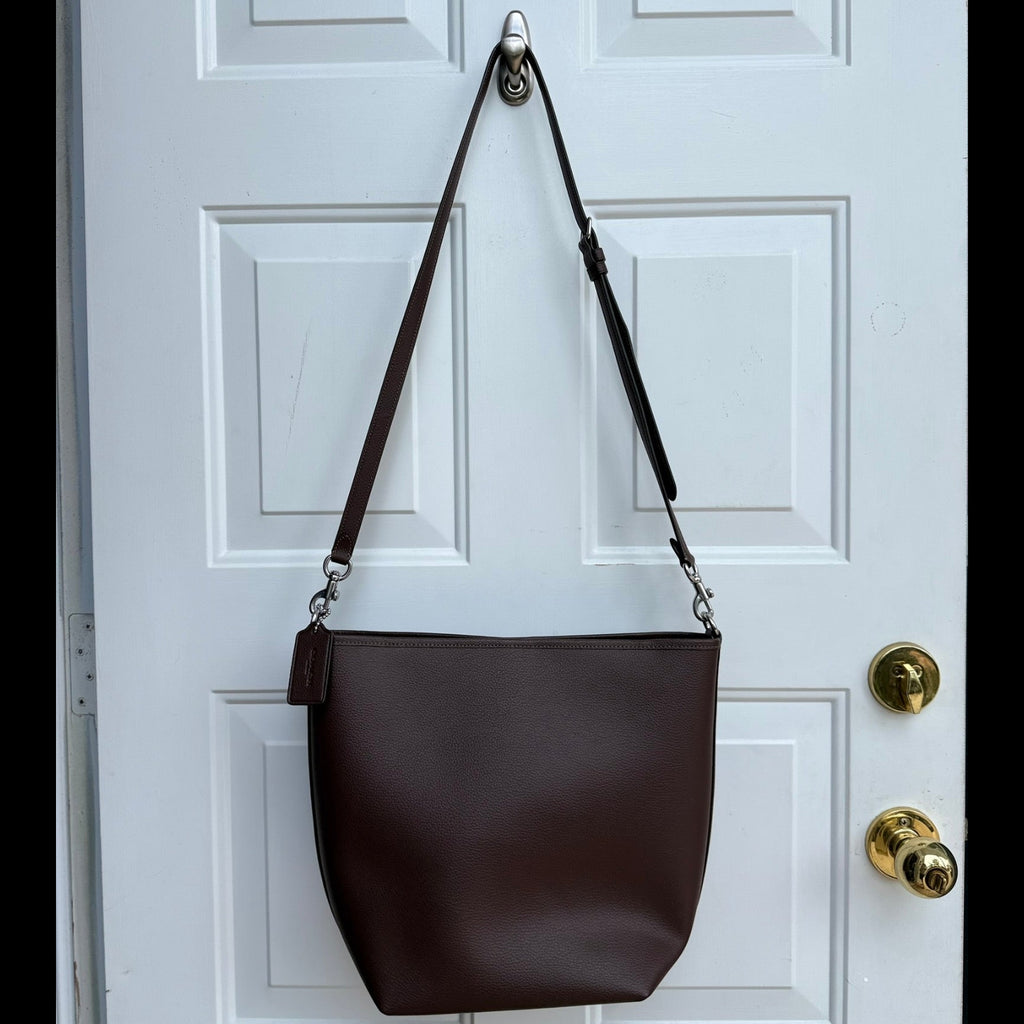 Coach Brown Leather Hobo Bag