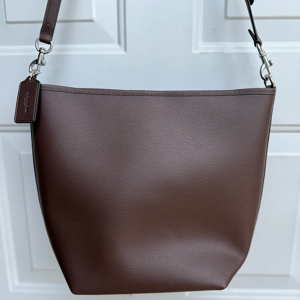 Coach Brown Leather Hobo Bag