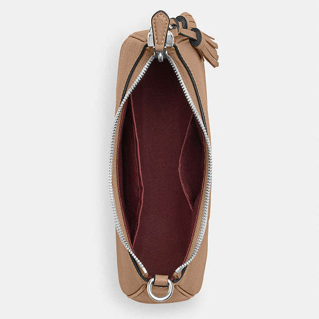 Coach Teri Pebbled Leather Shoulder Bag