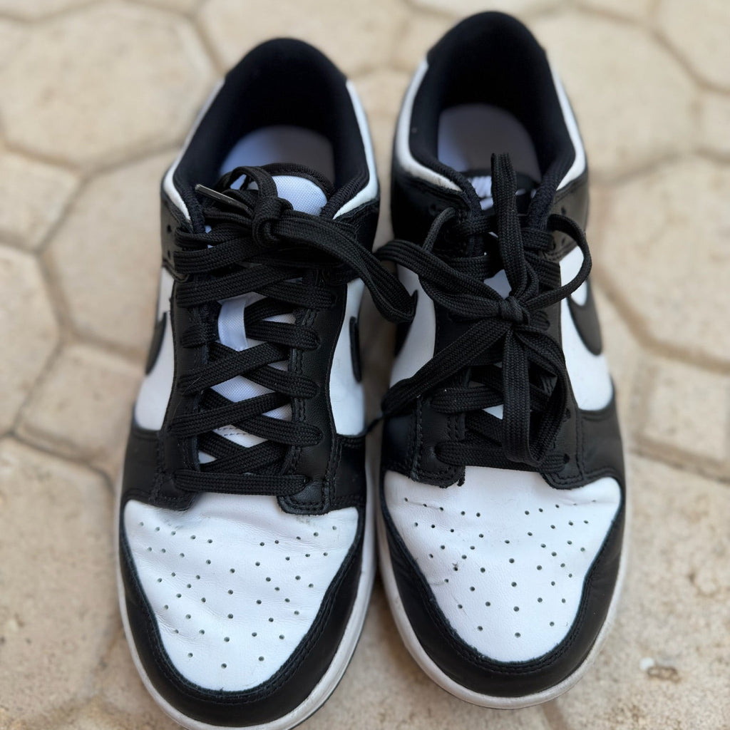 Nike Dunk Low Retro "Panda" Sneakers Size 7.5 | Black & White Women's Shoes