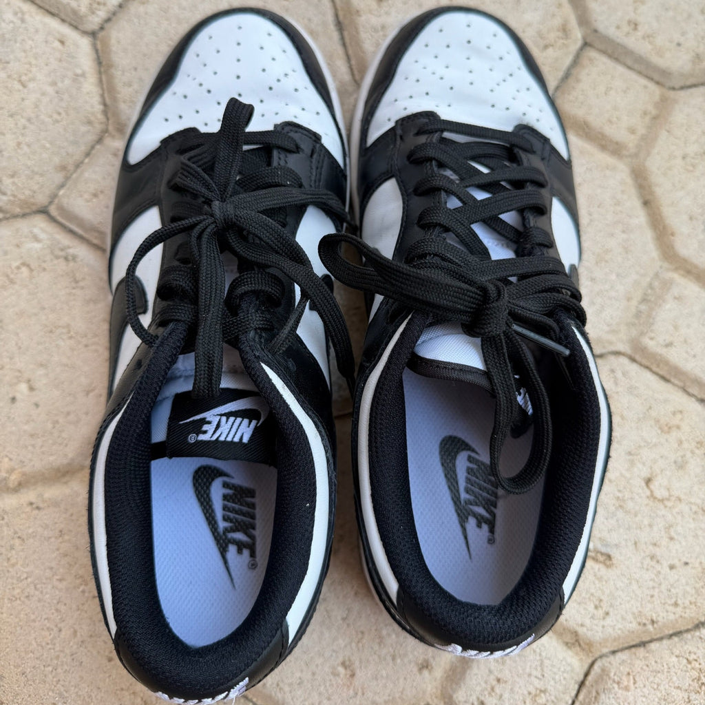 Nike Dunk Low Retro "Panda" Sneakers Size 7.5 | Black & White Women's Shoes