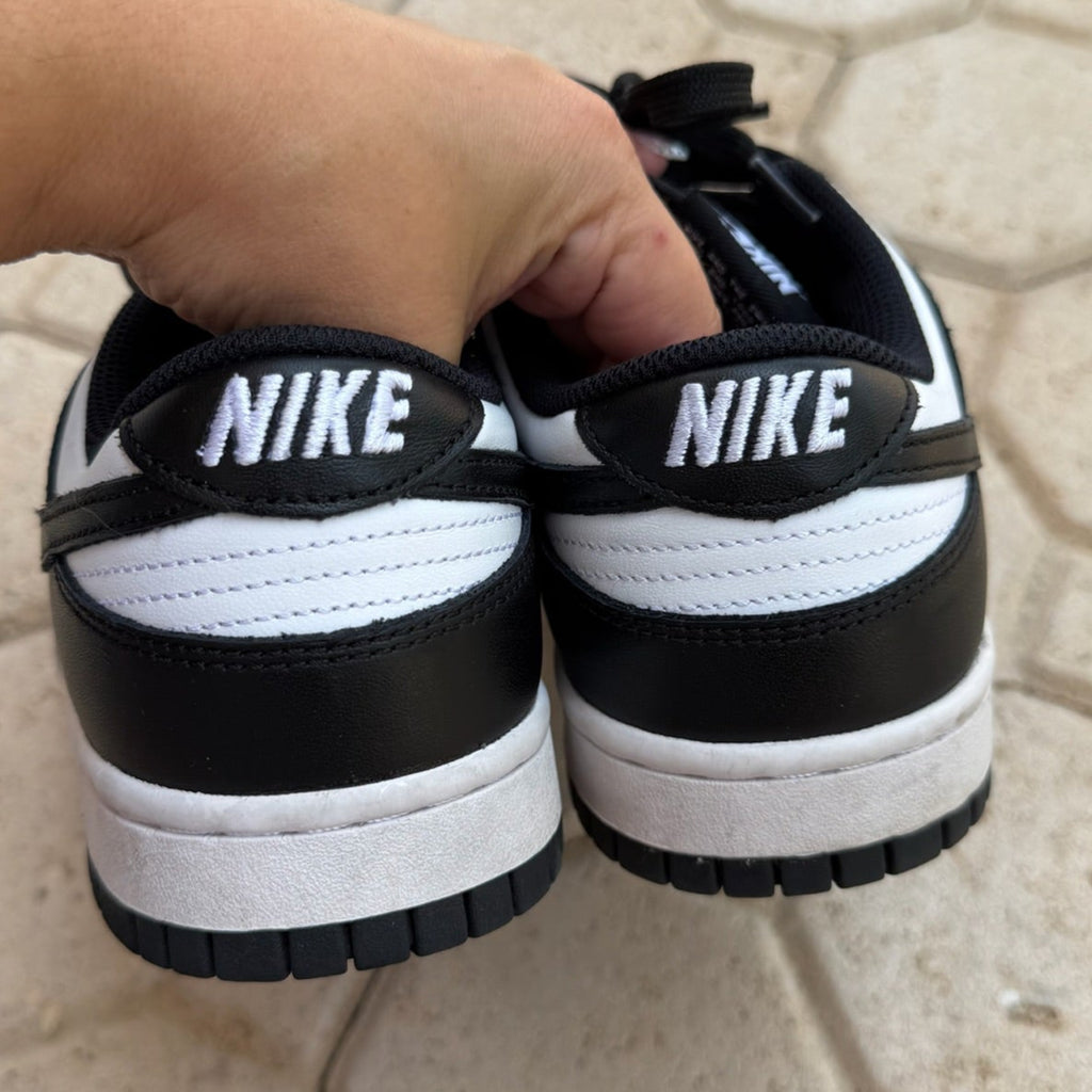 Nike Dunk Low Retro "Panda" Sneakers Size 7.5 | Black & White Women's Shoes