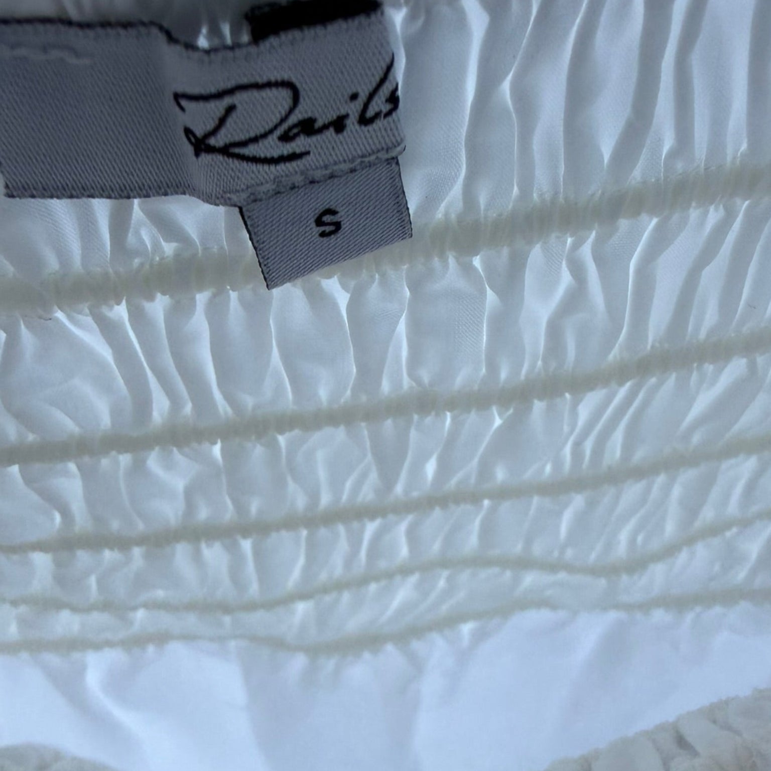 Rails Alessa White Skirt Size Small