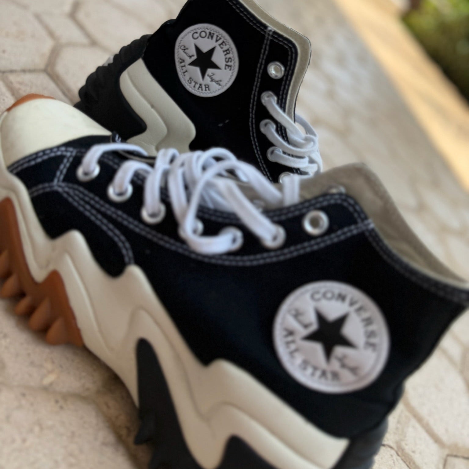 Converse Run Star Hike High Top Sneakers Size 7 | Women's Platform Sneakers