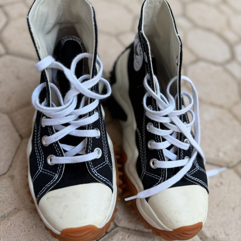 Converse Run Star Hike High Top Sneakers Size 7 | Women's Platform Sneakers