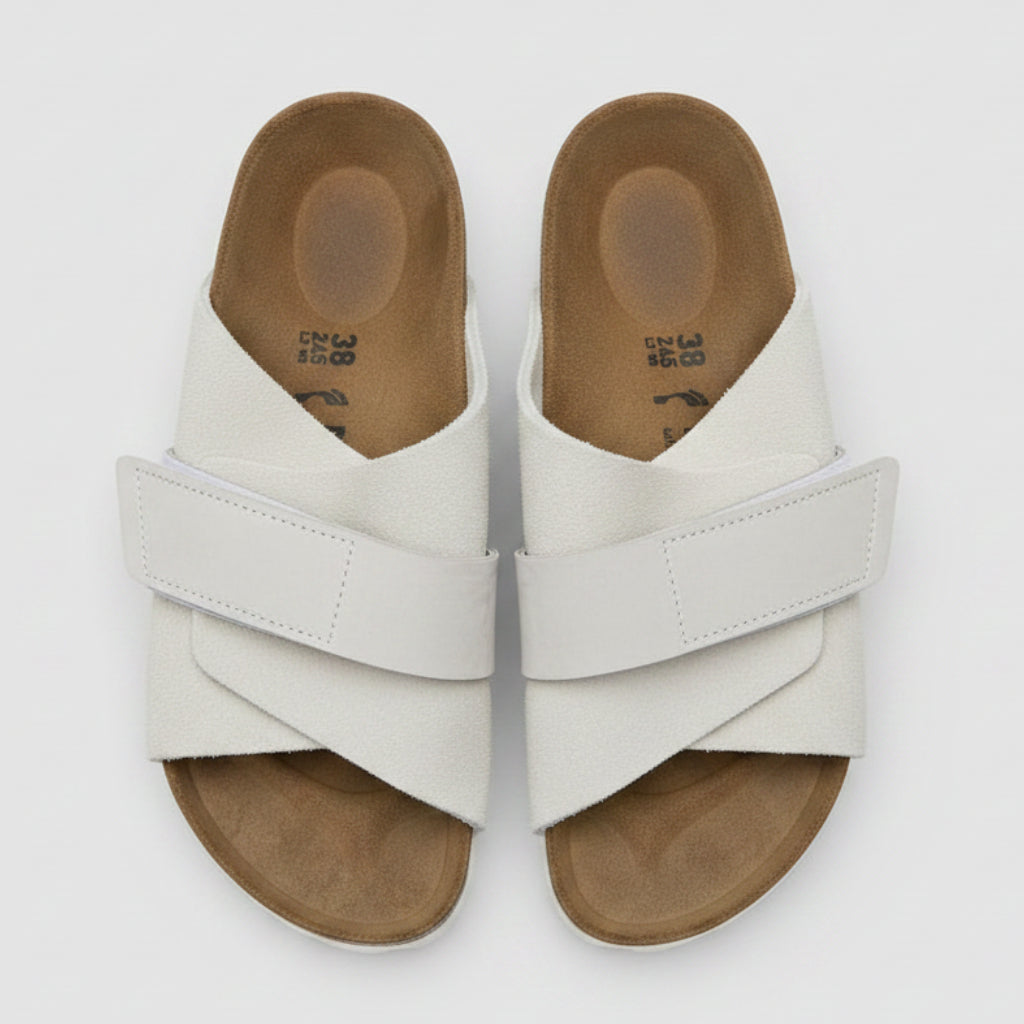 Birkenstock Kyoto Suede Slide Sandals Size 38 | Women's Adjustable Comfort Sandals