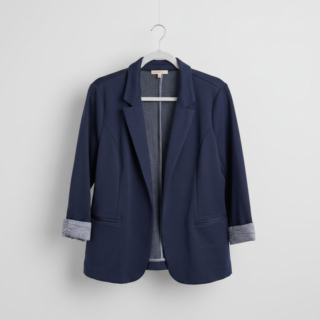 Skies Are Blue Knit Blazer Size Large