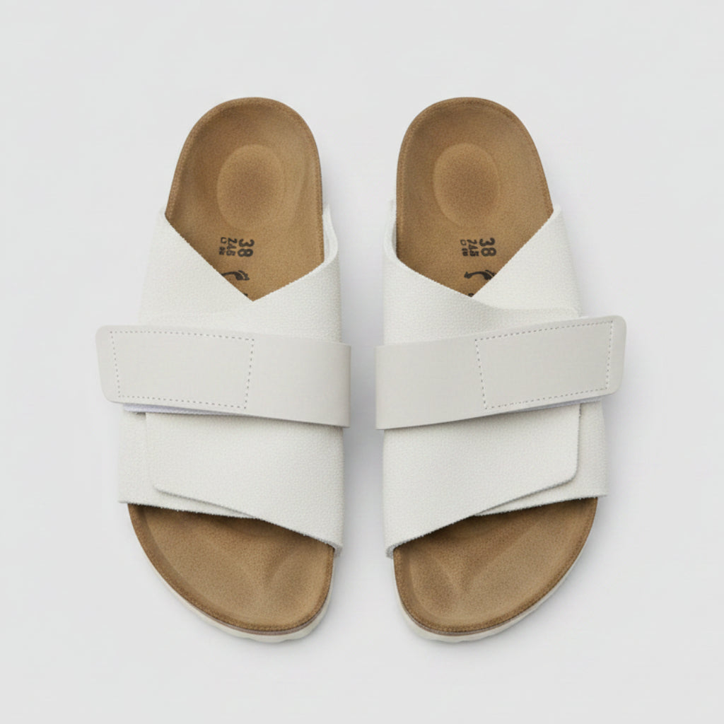 Birkenstock Kyoto Suede Slide Sandals Size 38 | Women's Adjustable Comfort Sandals