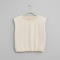 Skies Are Blue Ivory Muscle Tank Size Medium