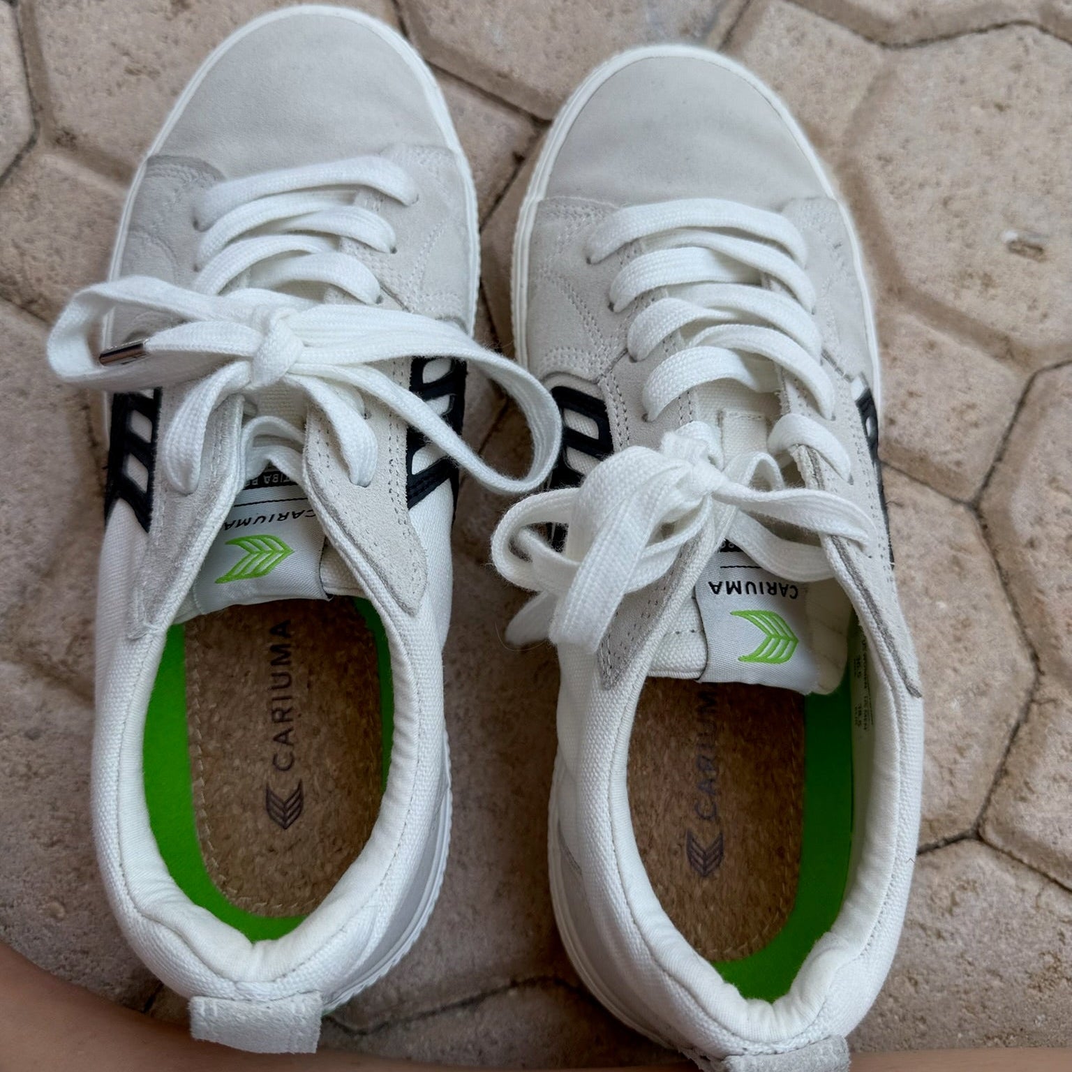 Cariuma OCA Low Off-White Sneakers Size 7.5 | Women's Canvas Sneakers