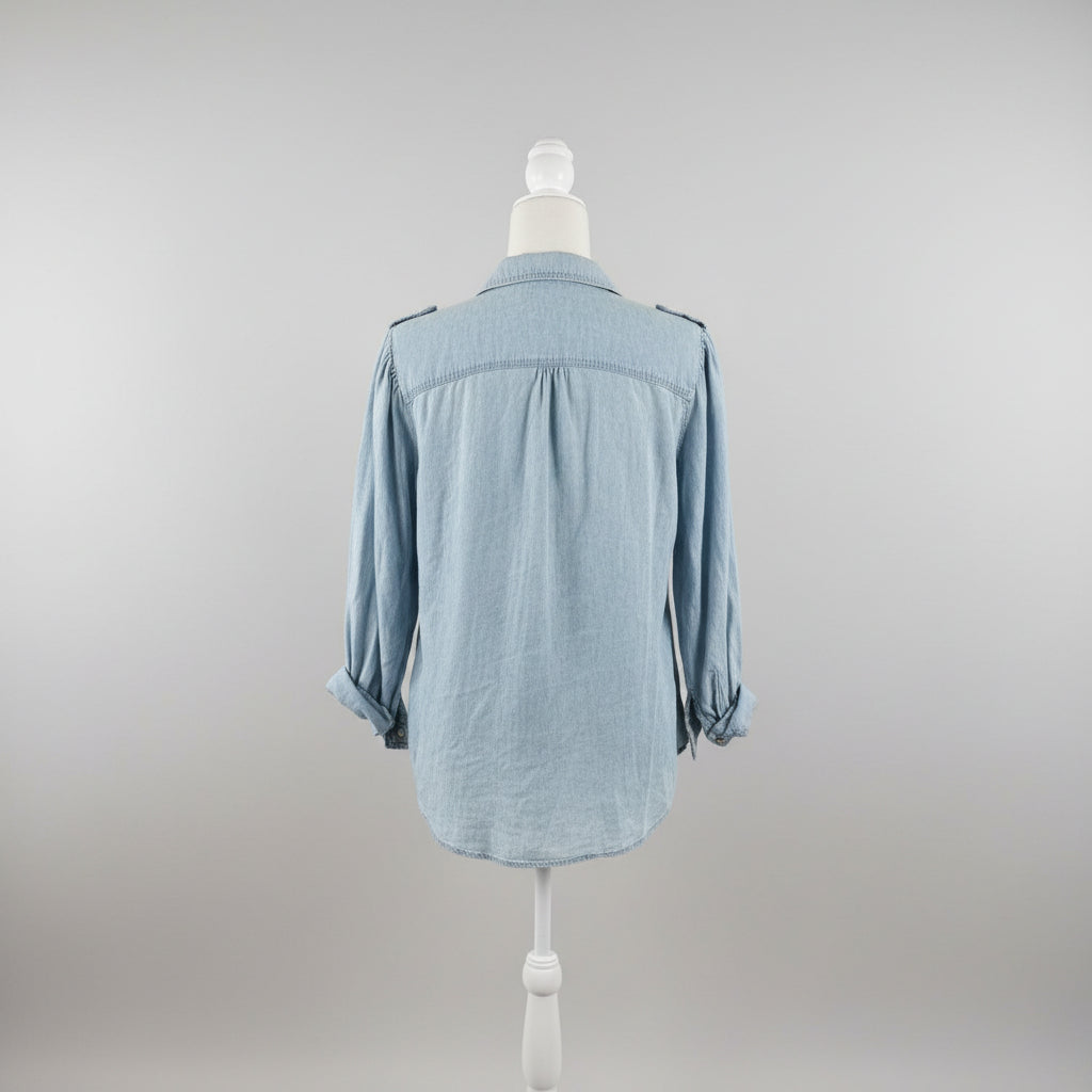 Generation Love Tencel Linen Shirt Size Large