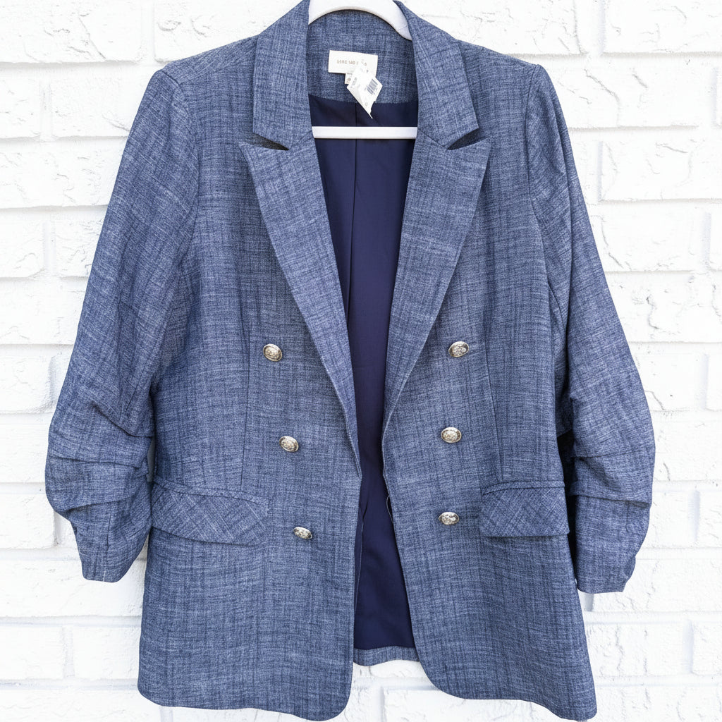 Skies Are Blue Double Breasted Blazer Size Medium