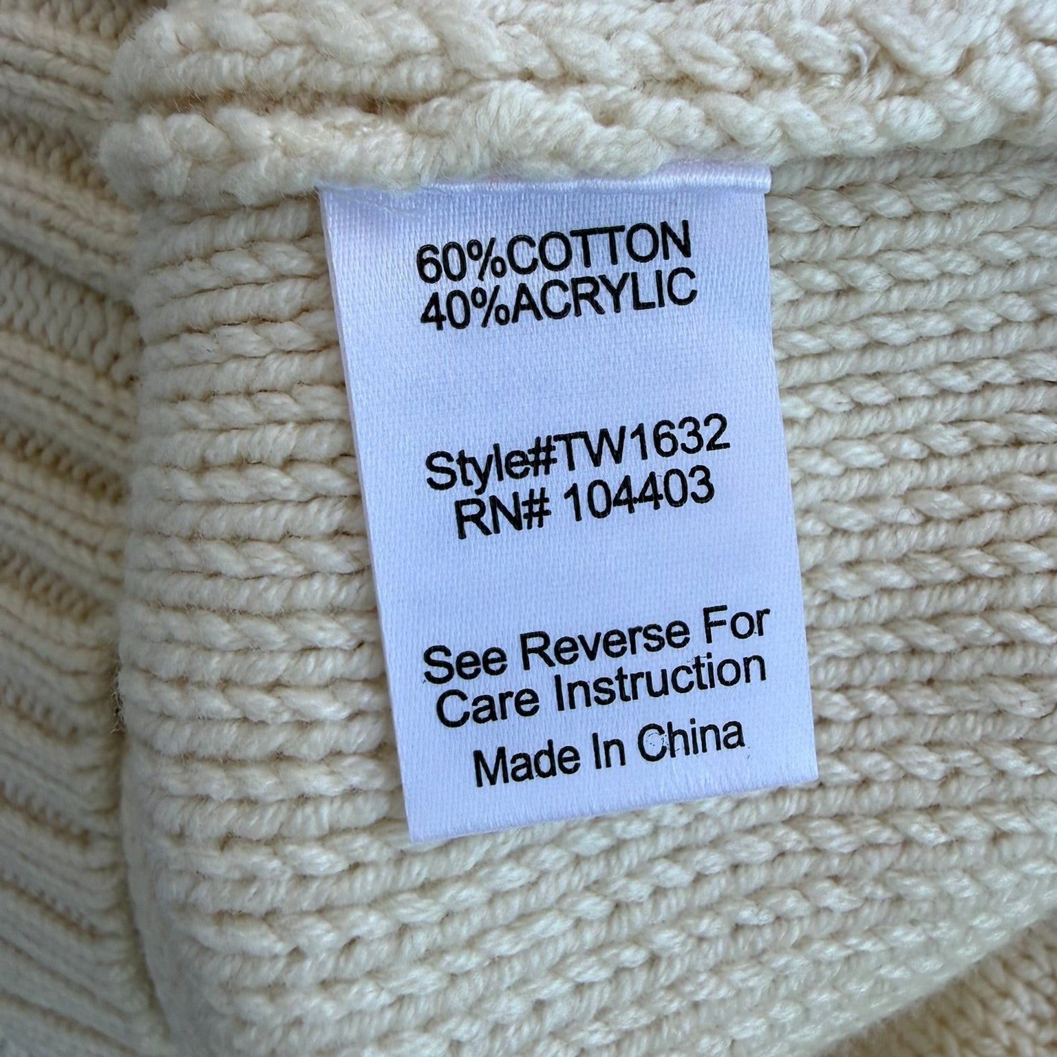 The Workshop Cream Short Sleeve Knit Cardigan Size Large (Runs Small)