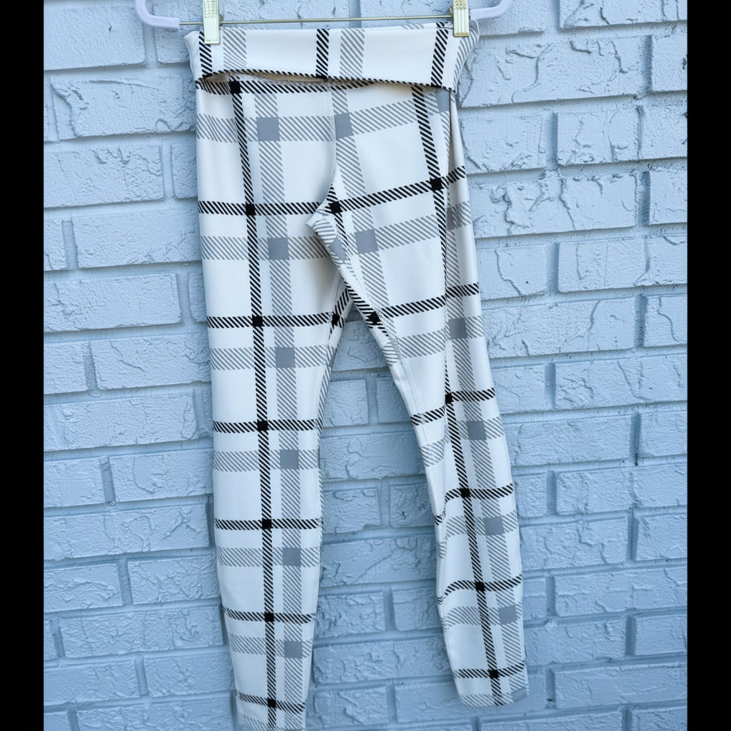 Alo Yoga Plaid Matching Set Size Medium