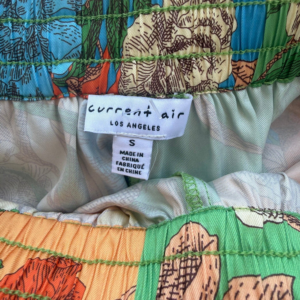 Current Air Floral Patchwork Trousers Size Small