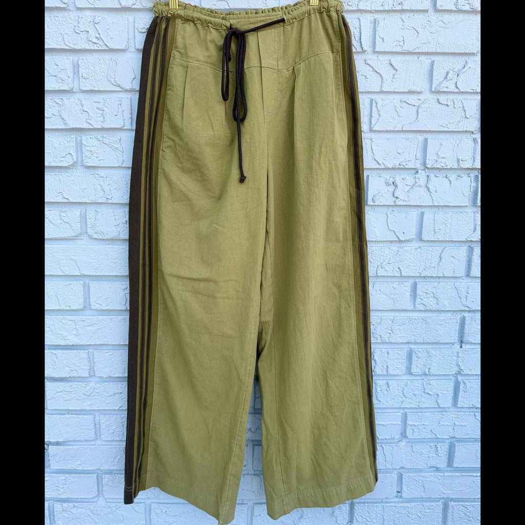Free People Hudson Canyon Side Printed Utility Trousers Size Small