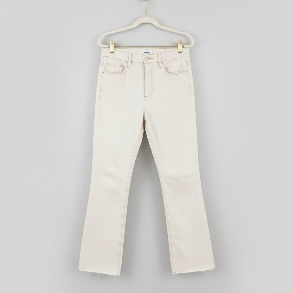 Pistola Raw Hem Cropped Jeans Size 28