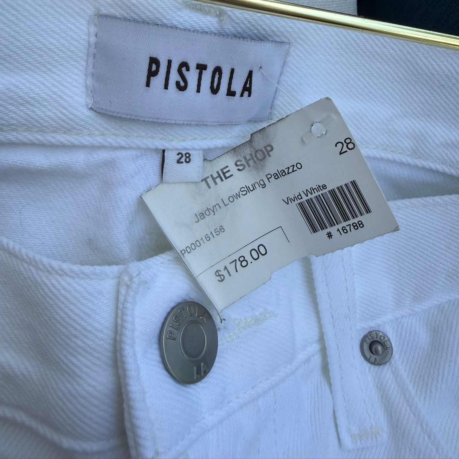 Pistola Jadyn Low Slung Palazzo Jeans Size 28