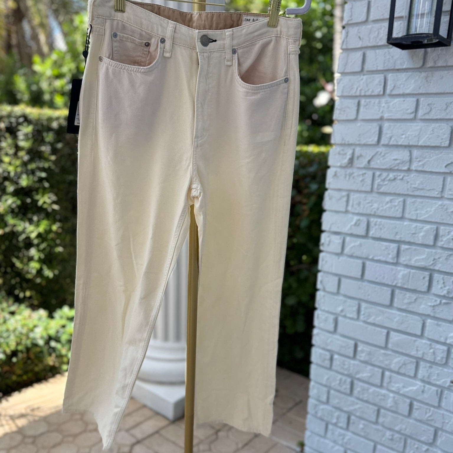 Rag & Bone Logan Wide Leg Jeans Size 28