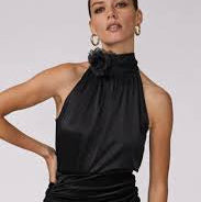 Generation Love Fiona Rose Halter Blouse Size Medium