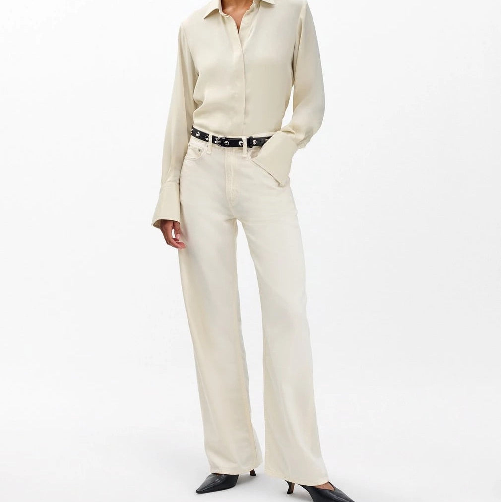 Rag & Bone Logan Wide Leg Jeans Size 28